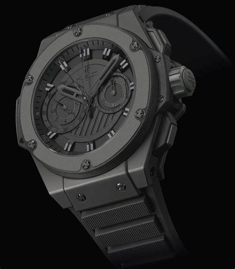 hublot king power case size|Hublot king all black review.